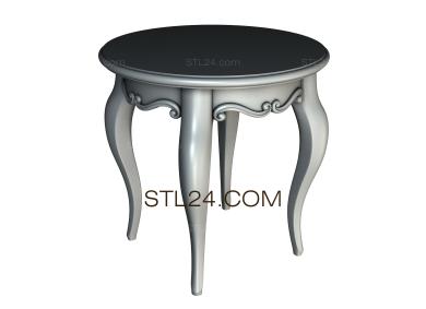 Tables (STL_0285) 3D models for cnc